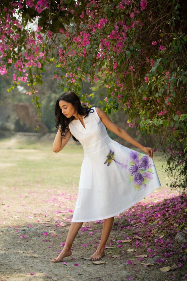 The purple wild blossom